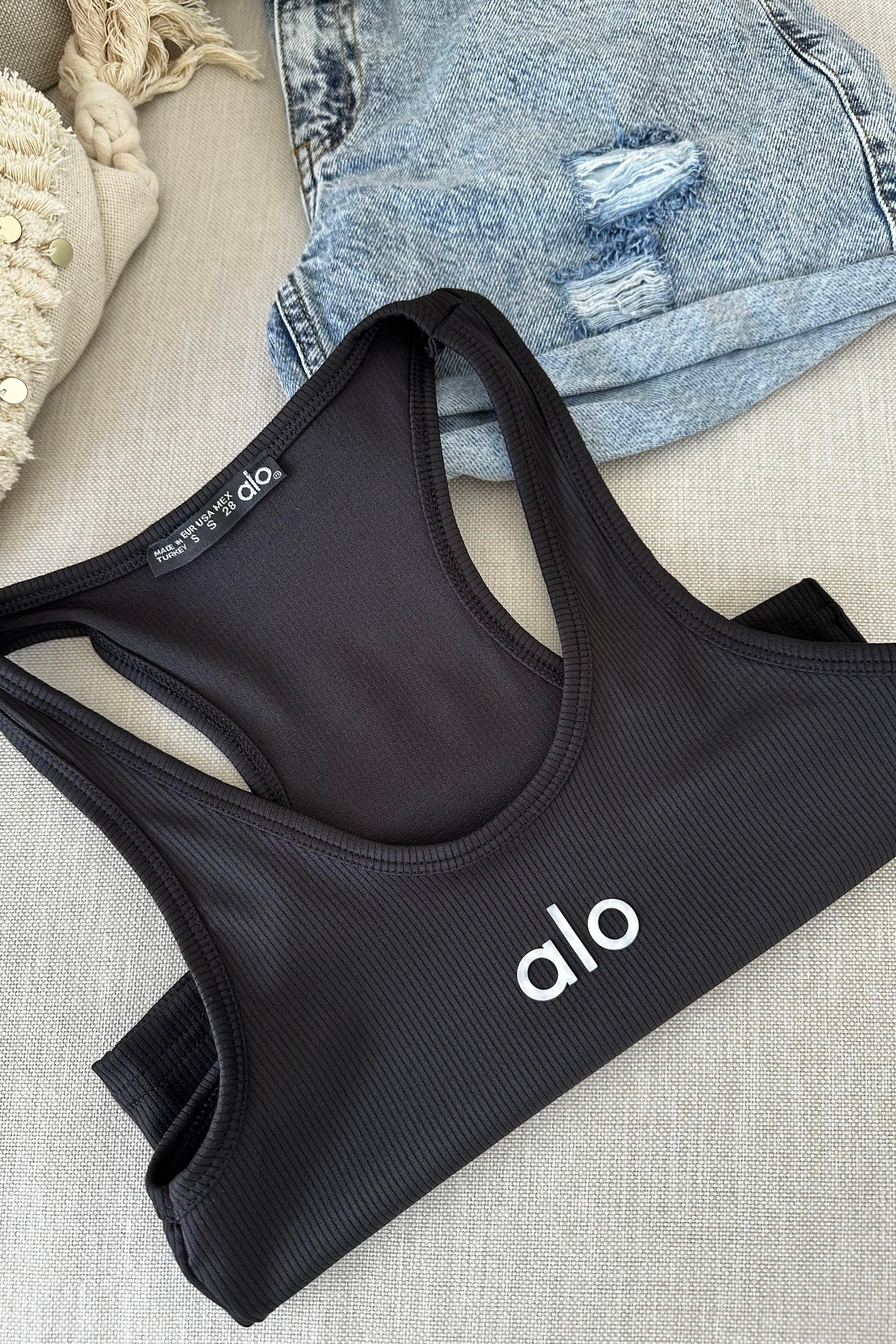 Orjinal Marka Halter Yaka Crop Bluz Siyah
