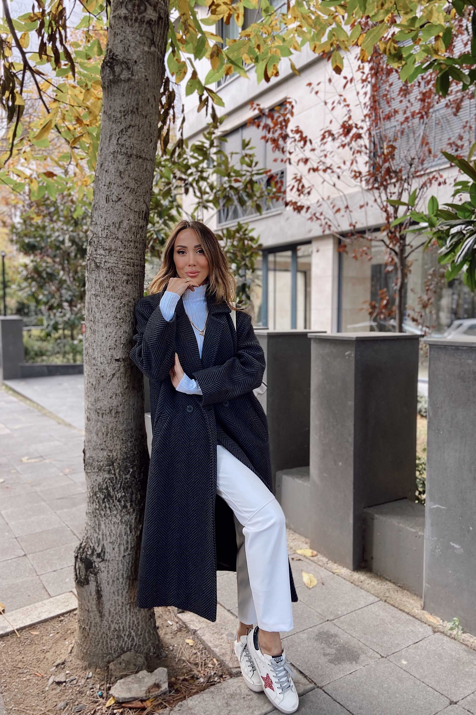 Oversize Kruvaze Kaban Antrasit