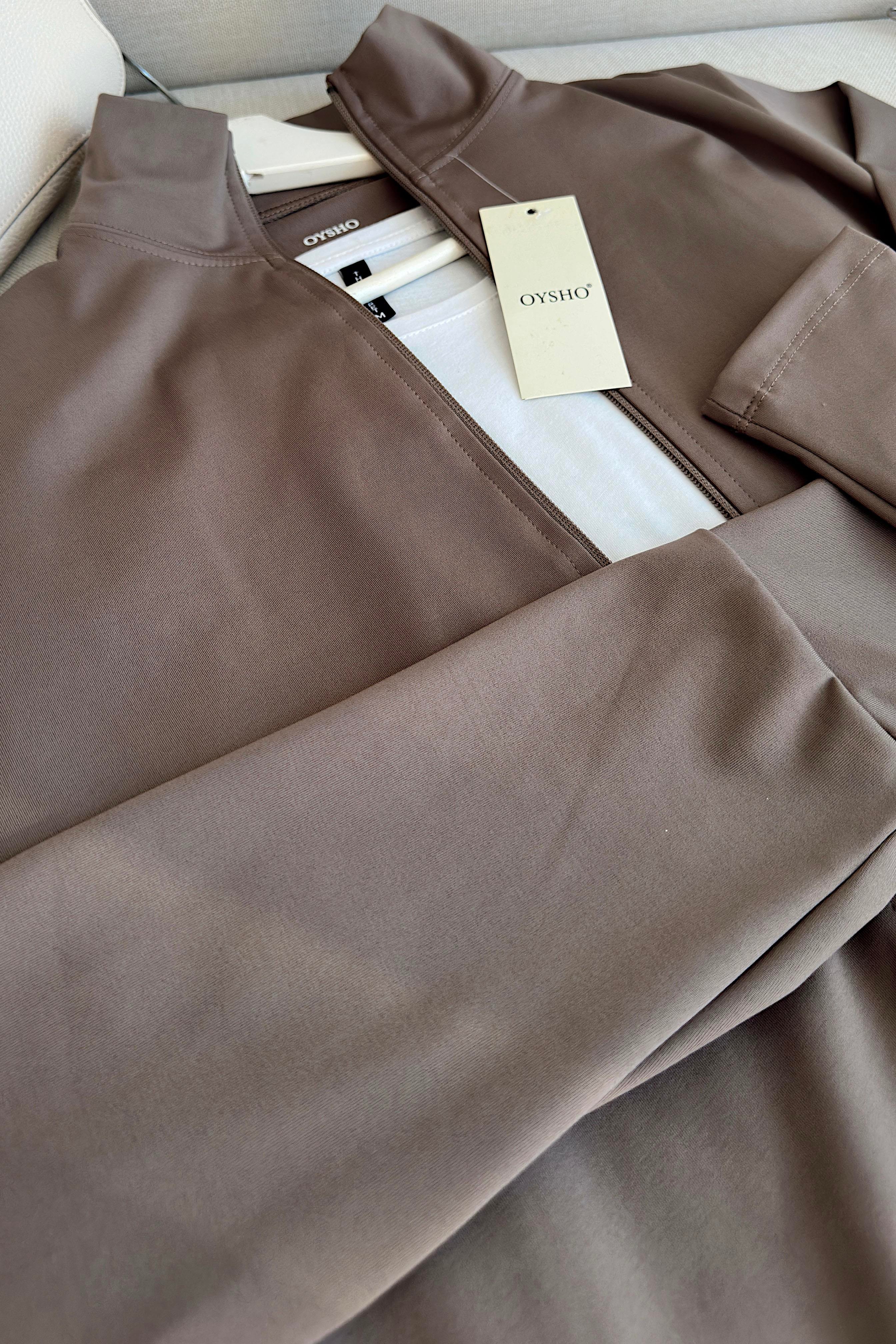 Oysh Marka Likralı İkili Takım Vizon