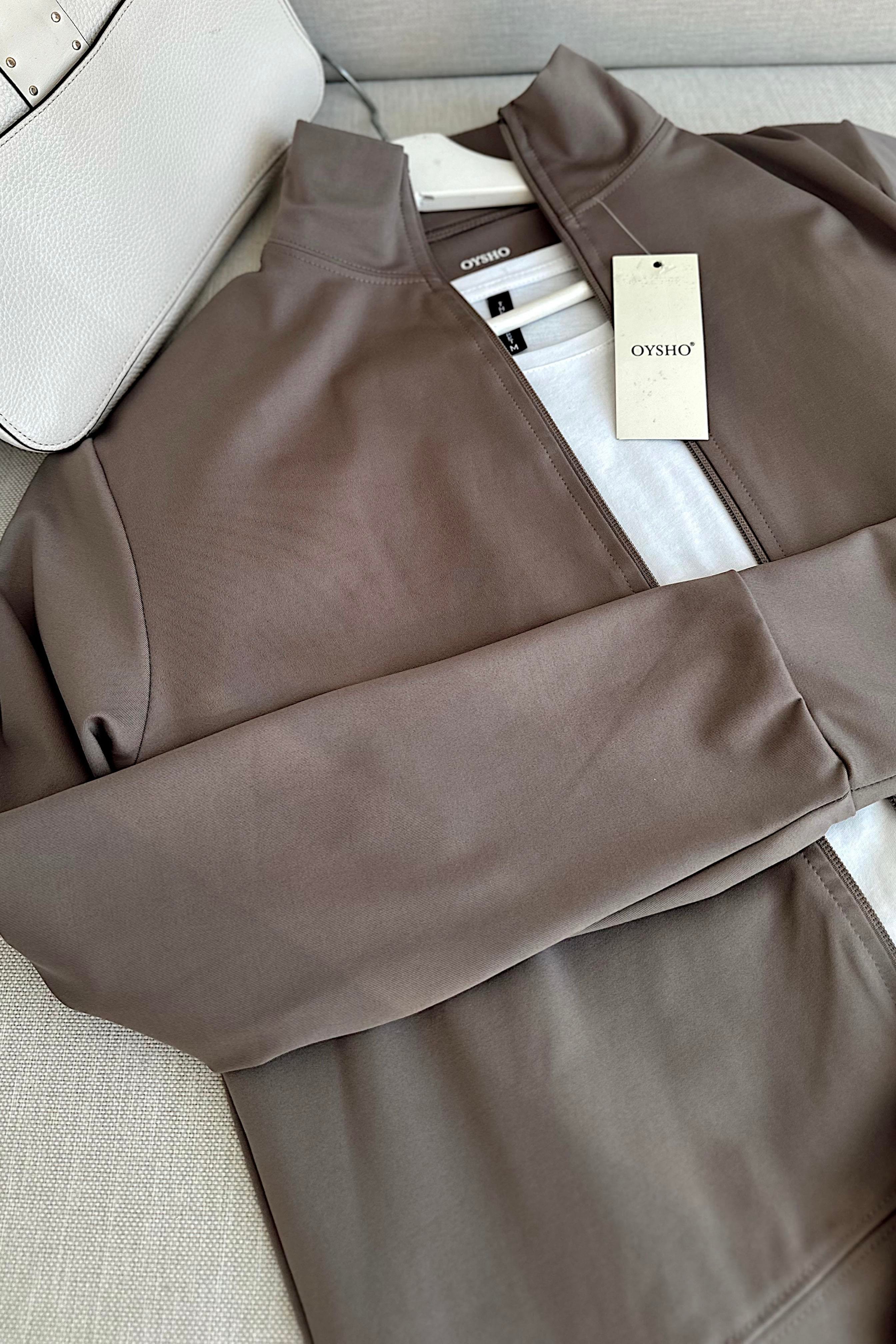 Oysh Marka Likralı İkili Takım Vizon