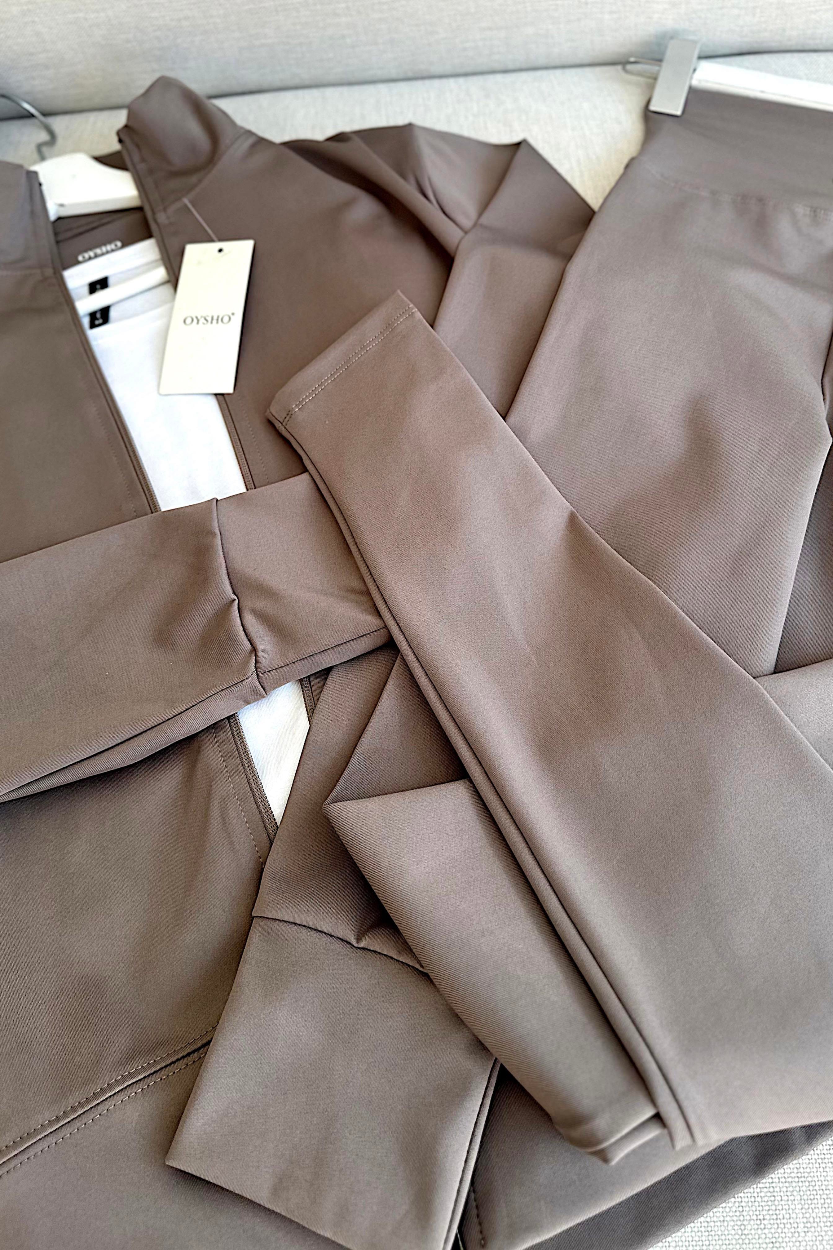 Oysh Marka Likralı İkili Takım Vizon