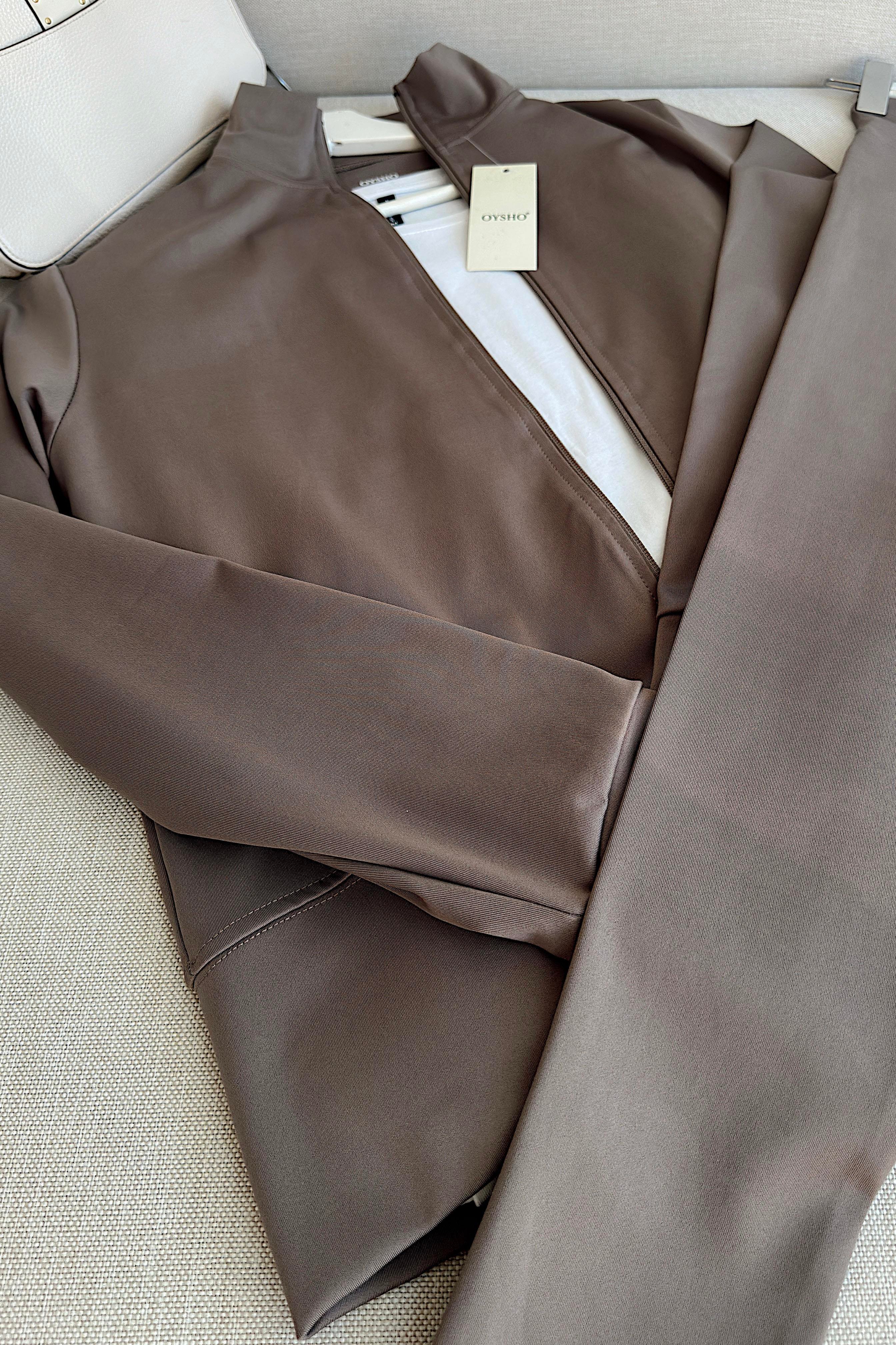 Oysh Marka Likralı İkili Takım Vizon