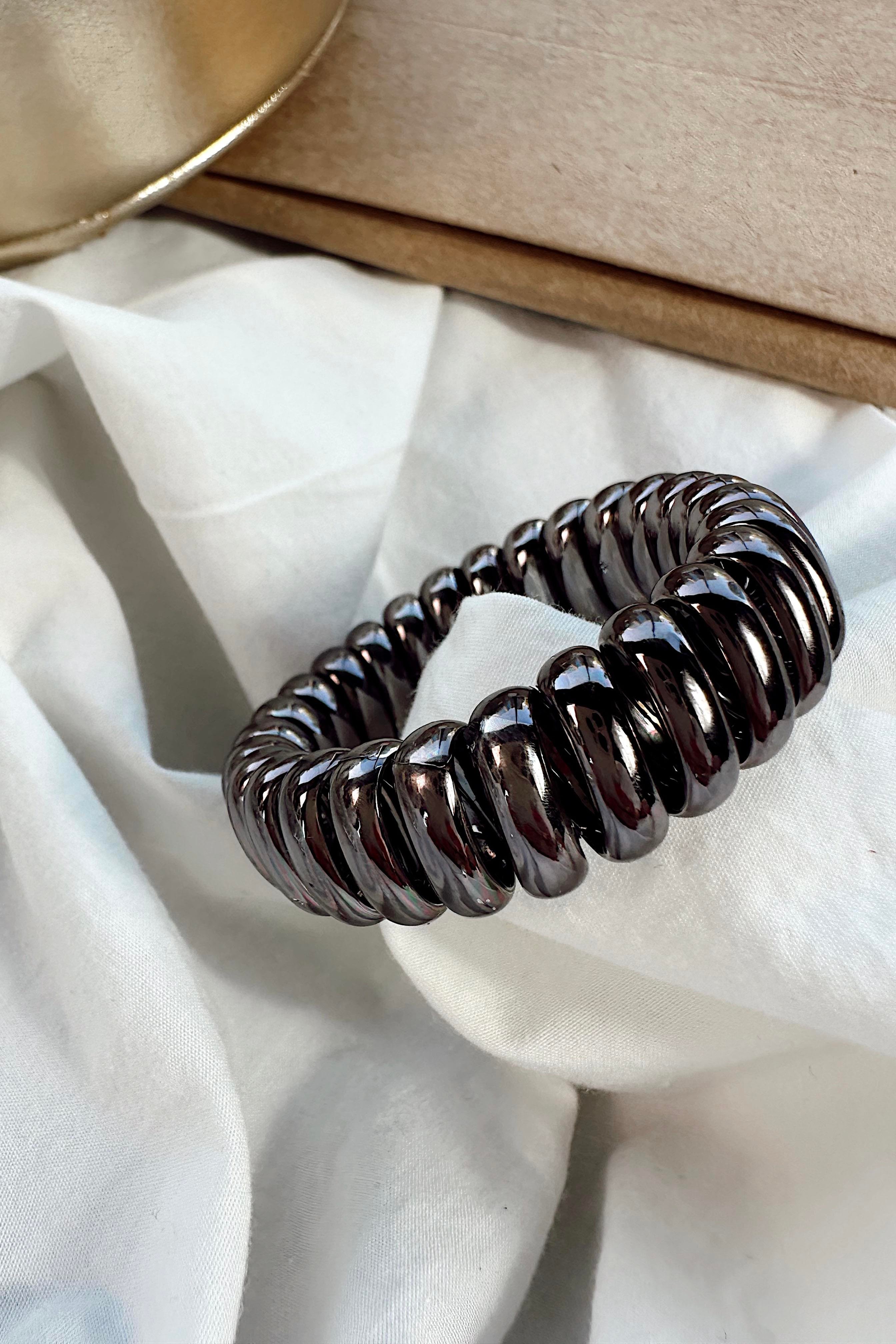 Premium Kalite Spiral Lastik Toka Antrasit