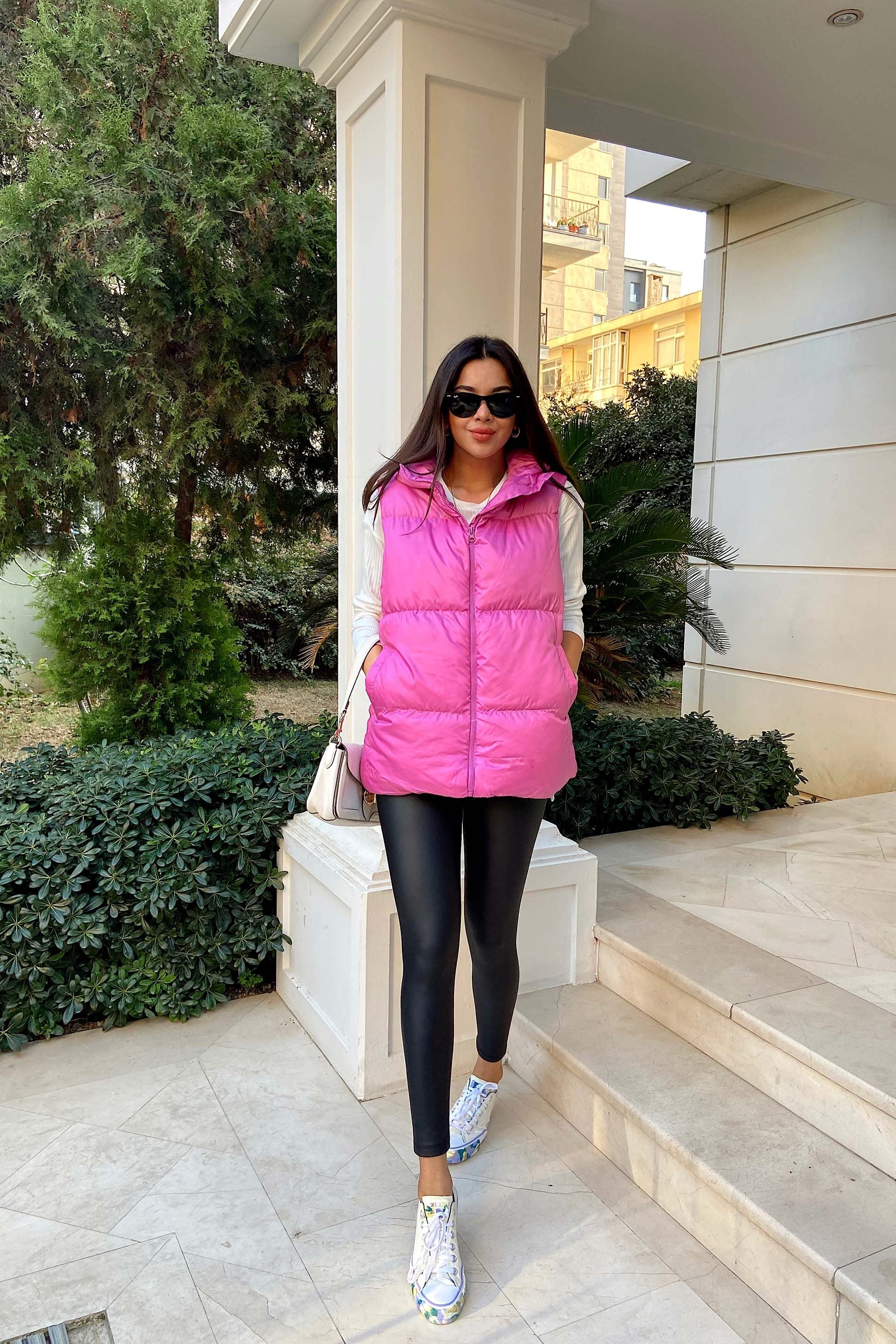 Puf Puf BF Yelek Pembe
