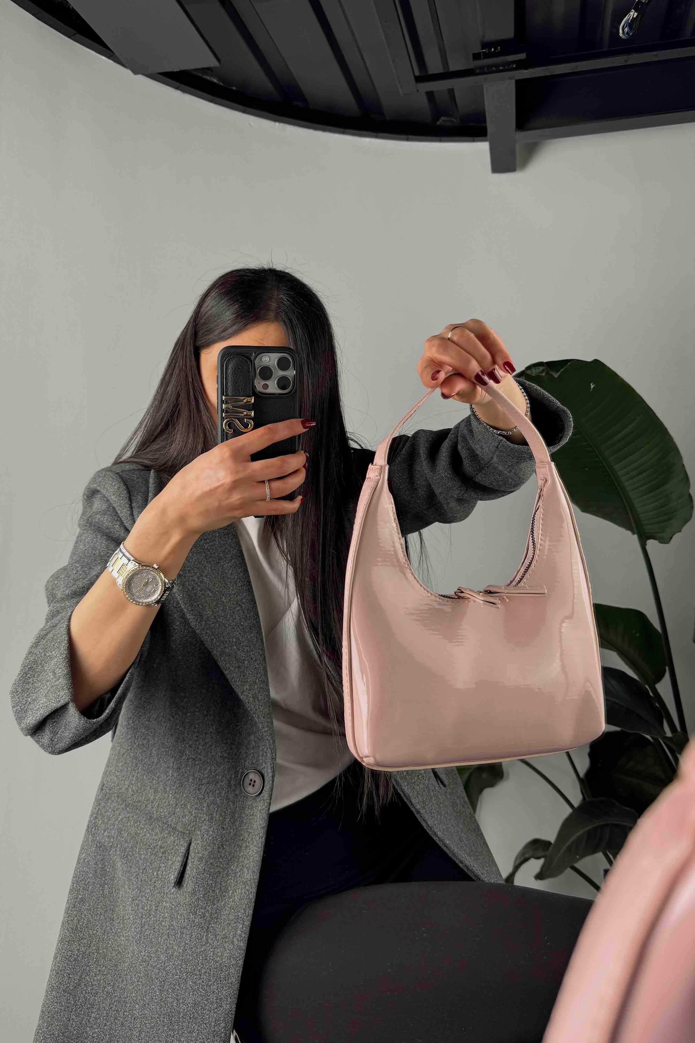 Rugan Cherry Çanta Pembe