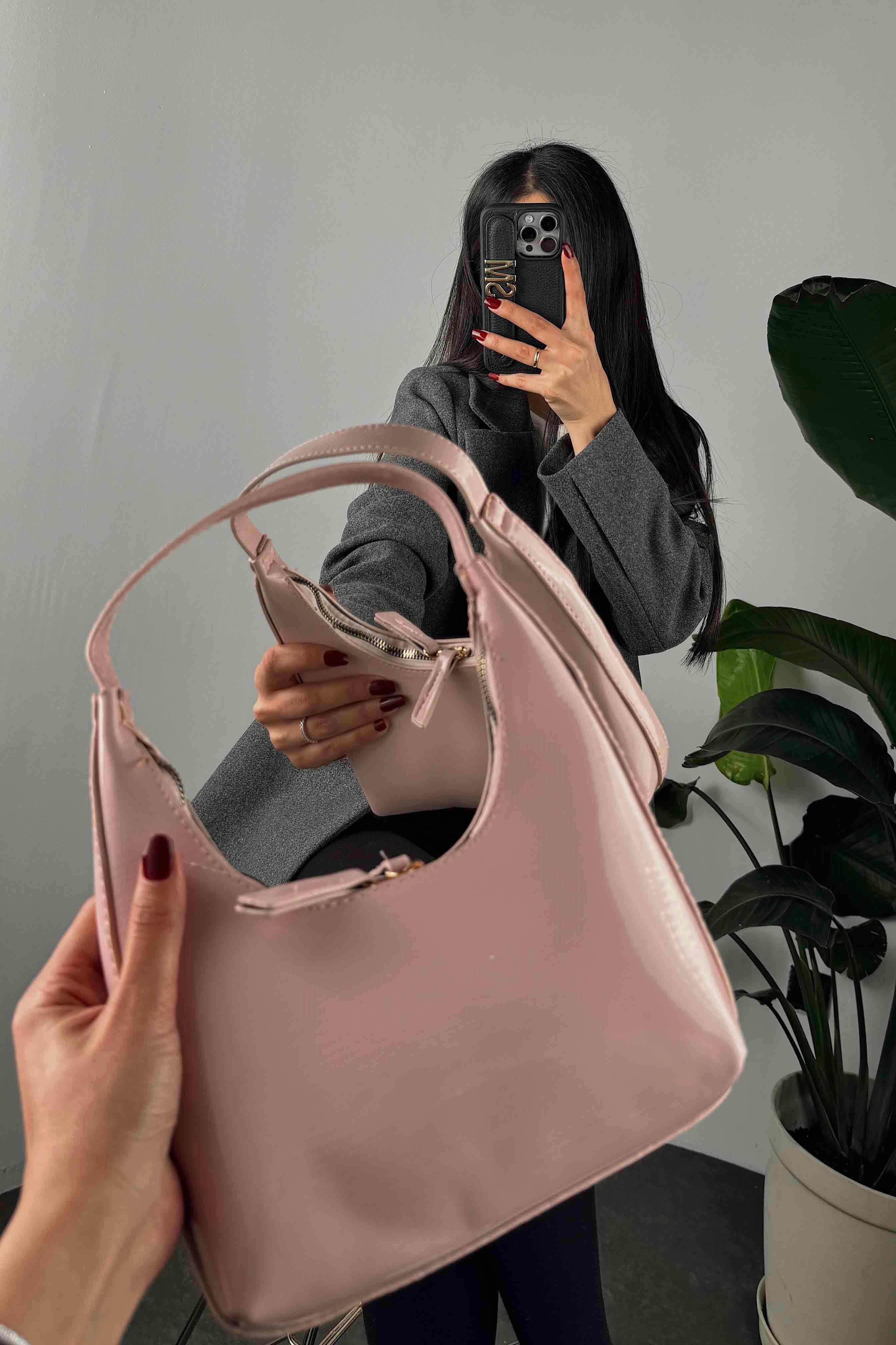 Rugan Cherry Çanta Pembe