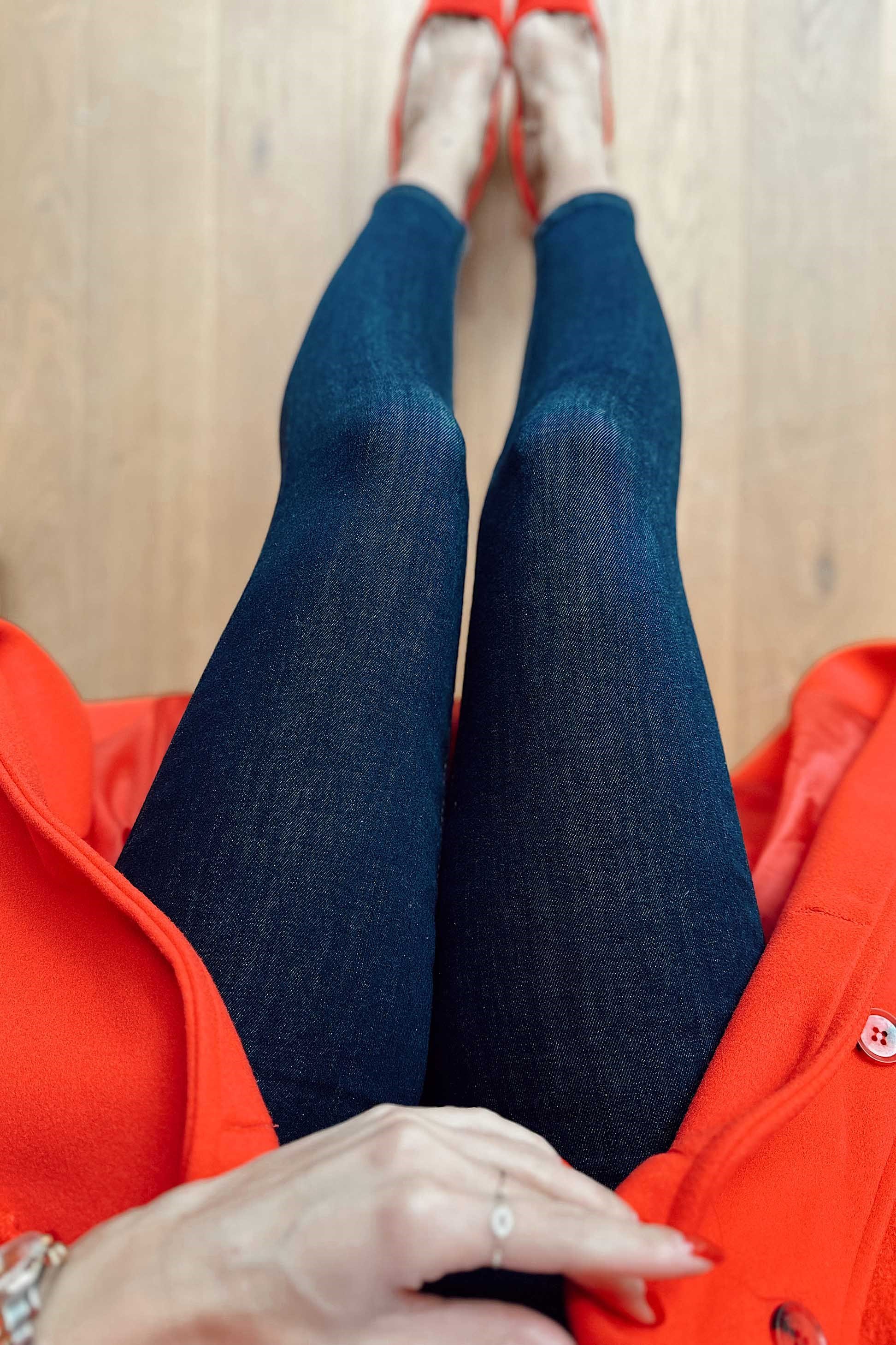 Topshop Yüksek Bel Skinny Jean Pantolon Lacivert