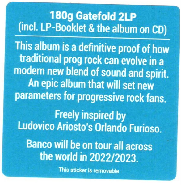 BANCO DEL MUTUO SOCCORSO - ORLANDO : LE FORME DELL' AMORE 