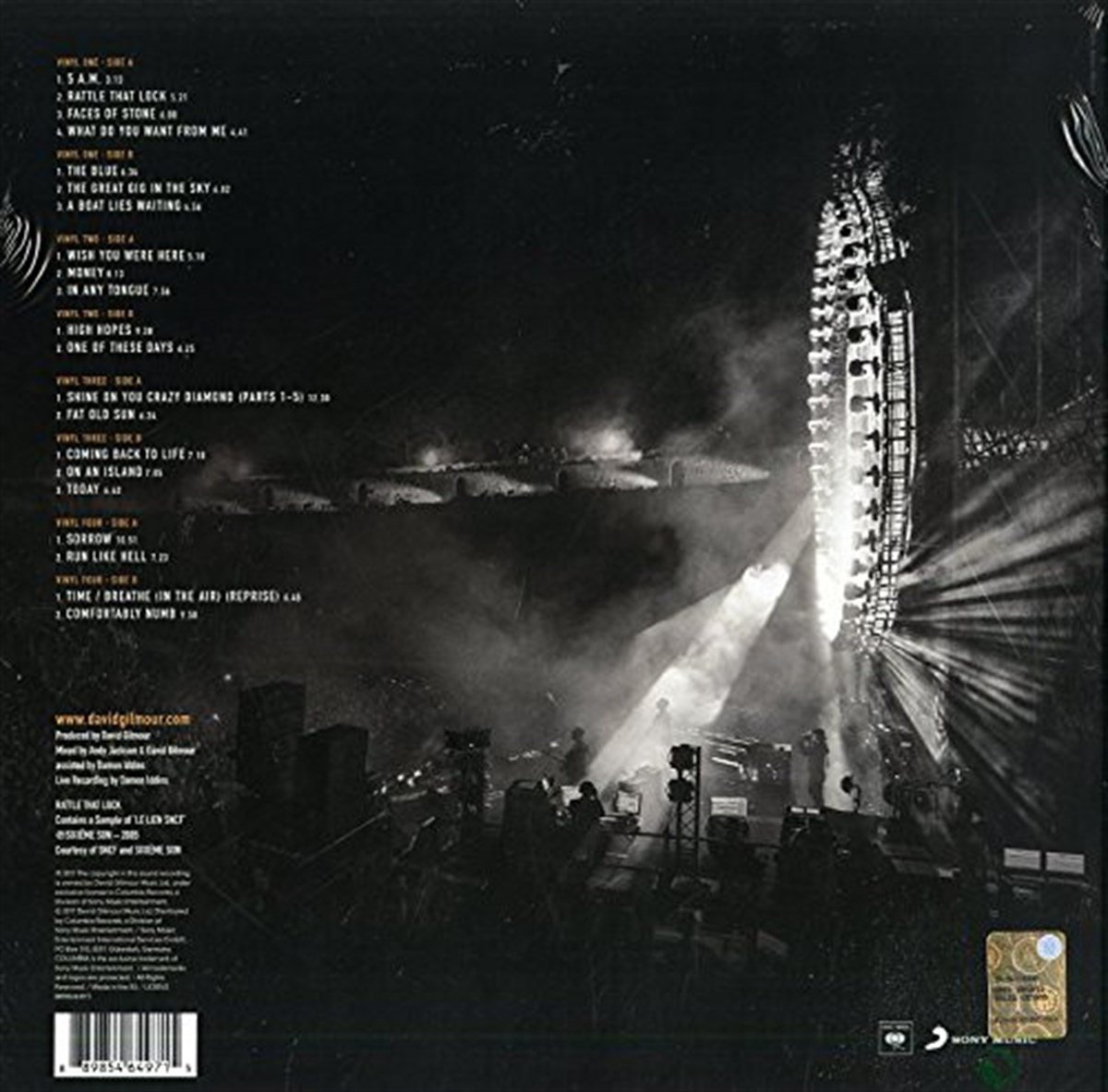 DAVID GILMOUR - LIVE AT POMPEII
