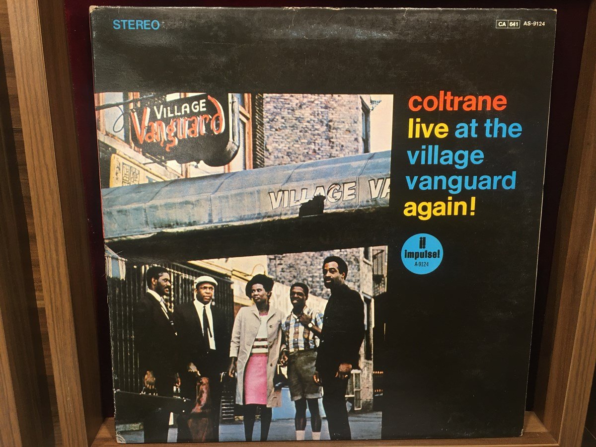 JOHN COLTRANE - LIVE AT THE VILLAGE VANDGUARD AGAIN! (İKİNCİ EL)