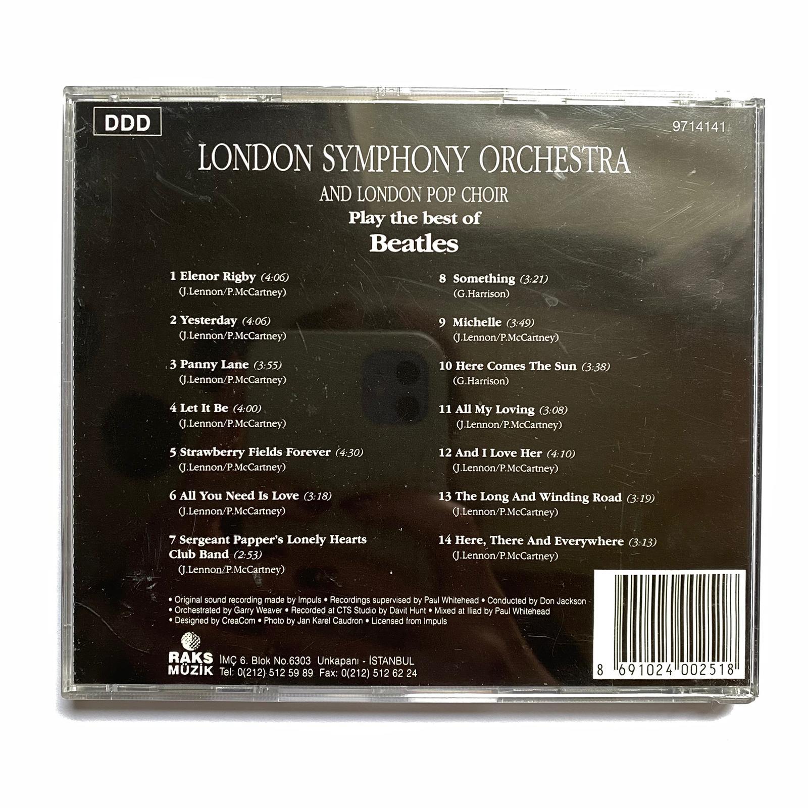 LONDON SYMPHONY ORCHESTRA - PLAYS THE BEST OF BEATLES