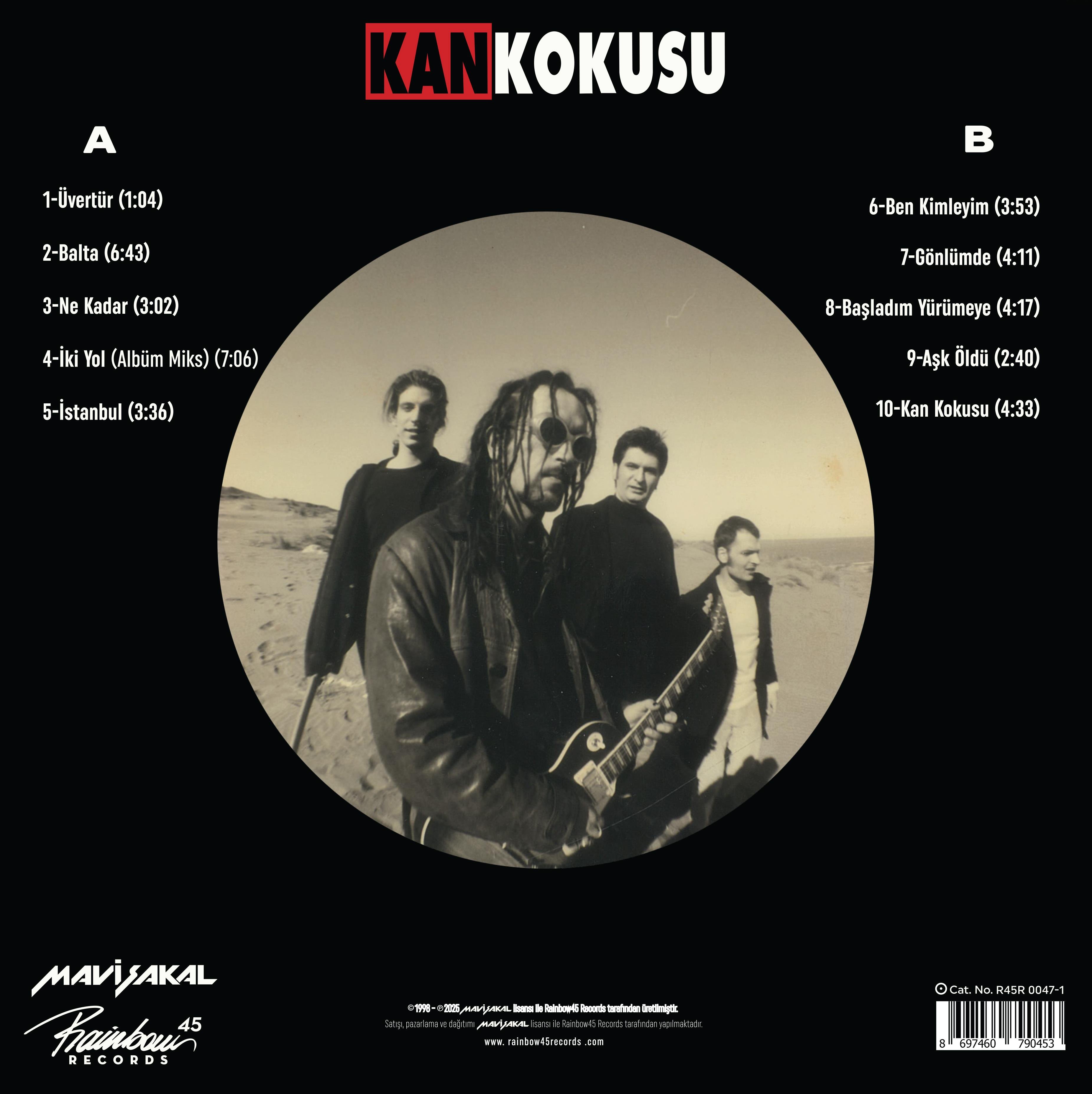 MAVİ SAKAL – KAN KOKUSU LP SİYAH