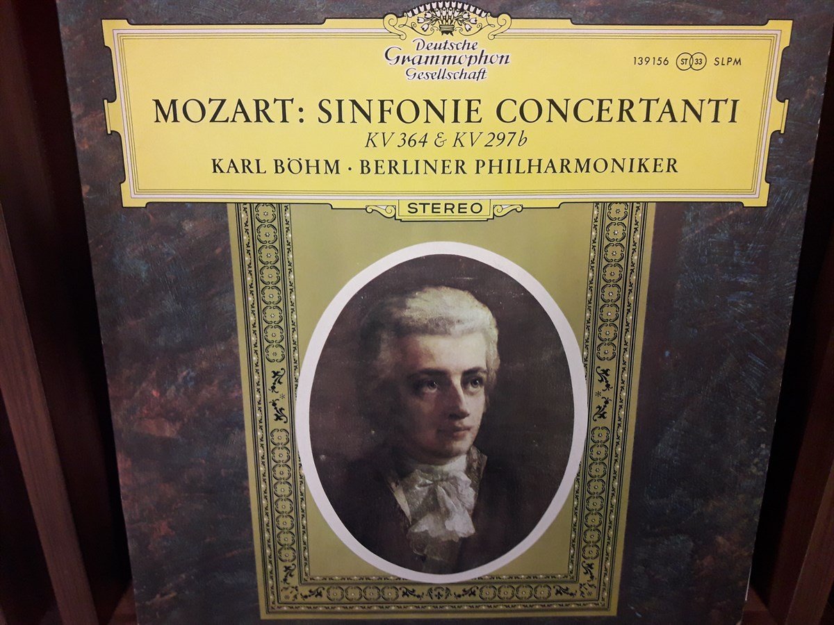 Mozart* - Karl Böhm • Berliner Philharmoniker ‎– Sinfonie Concertanti (KV 364 & KV 297 B)