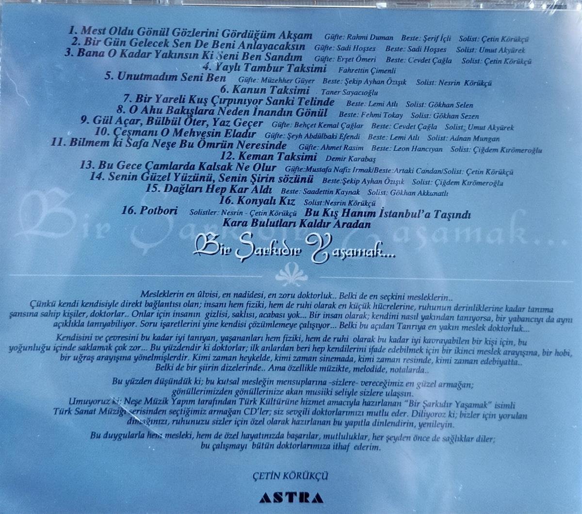 NEVRİN & ÇETİN KÖRÜKÇÜ - BİR ŞARKIDIR YAŞAMAK 8 / KARCIGAR / TÜRK SANAT MÜZİĞİ SEÇMELERİ 