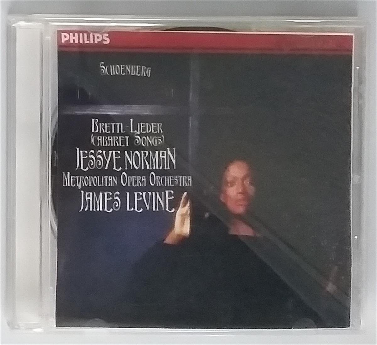 SCHOENBERG - JESSYE NORMAN, METROPOLITAN OPERA ORCHESTRA, JAMES LEVINE - ERWARTUNG / BRETTL-LIEDER (CABARET SONGS)