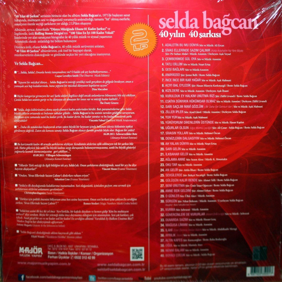 SELDA BAĞCAN - 40 YILIN 40 ŞARKISI