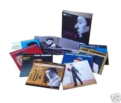 SERGE GAINSBURG - VOLUME 1 : 1958 - 1962 (7'' SINGLE BOX SET) 