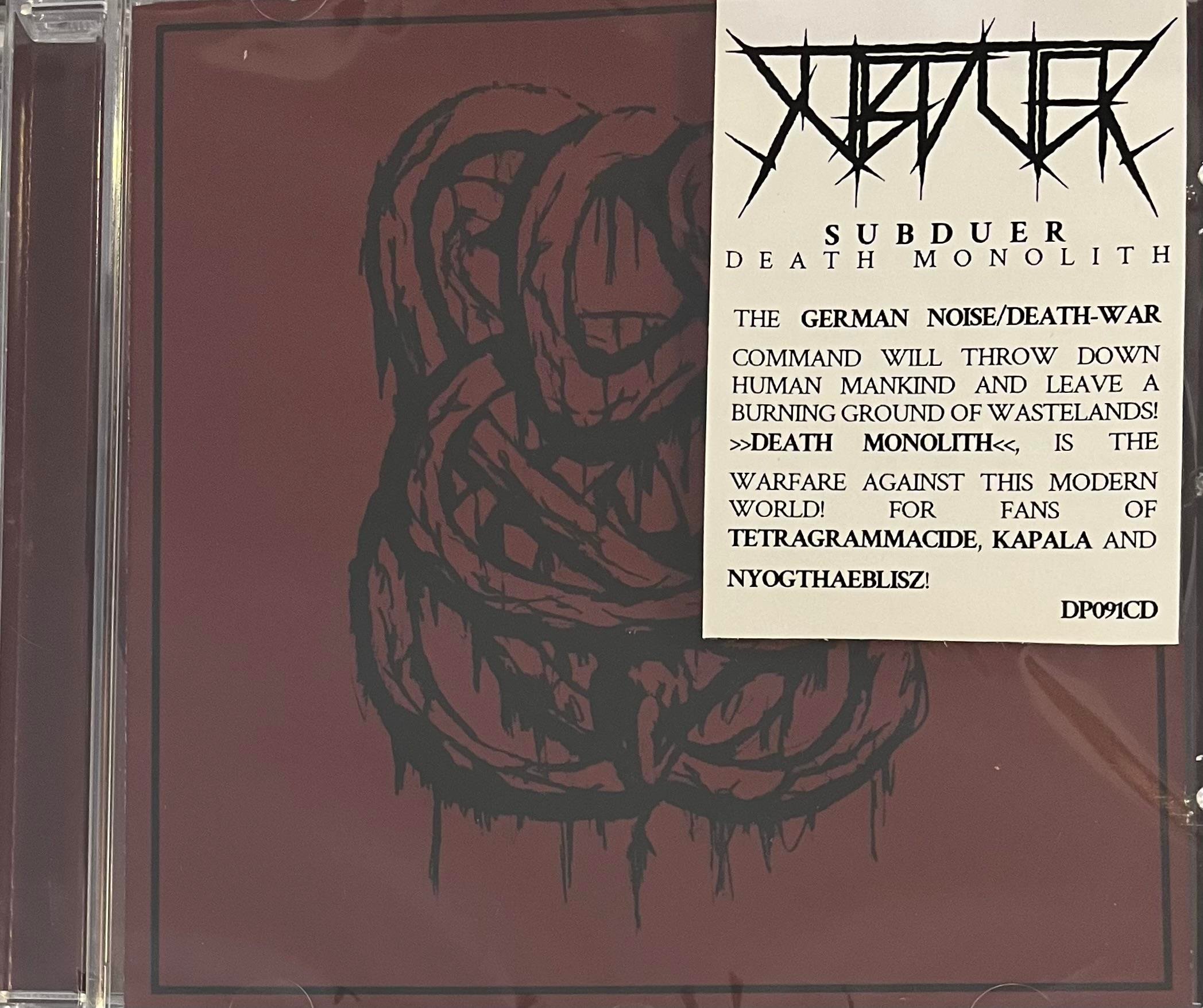 SUBDUER - DEATH MONOLITH