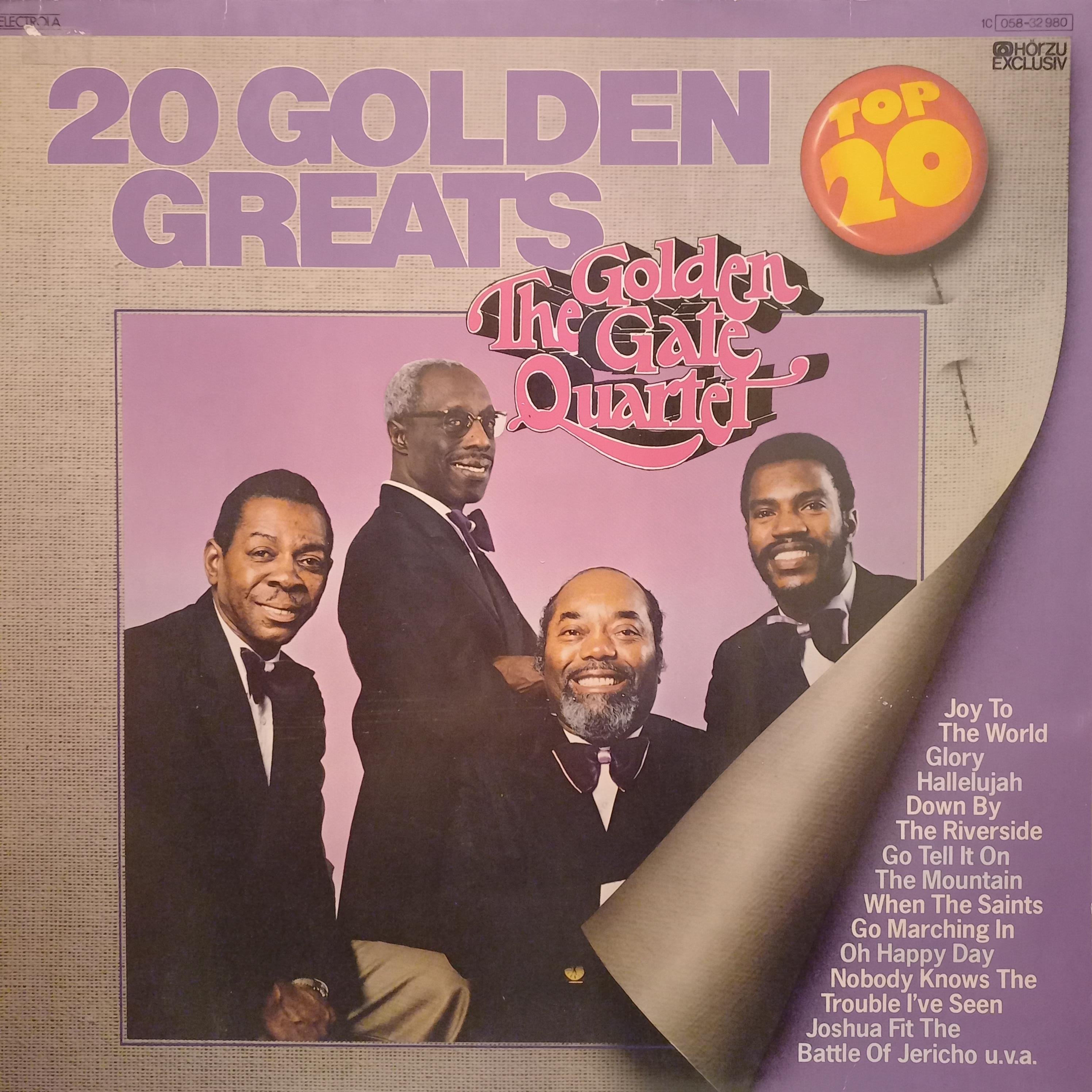 THE GOLDEN GATE QUARTET - 20 GOLDEN GREATS