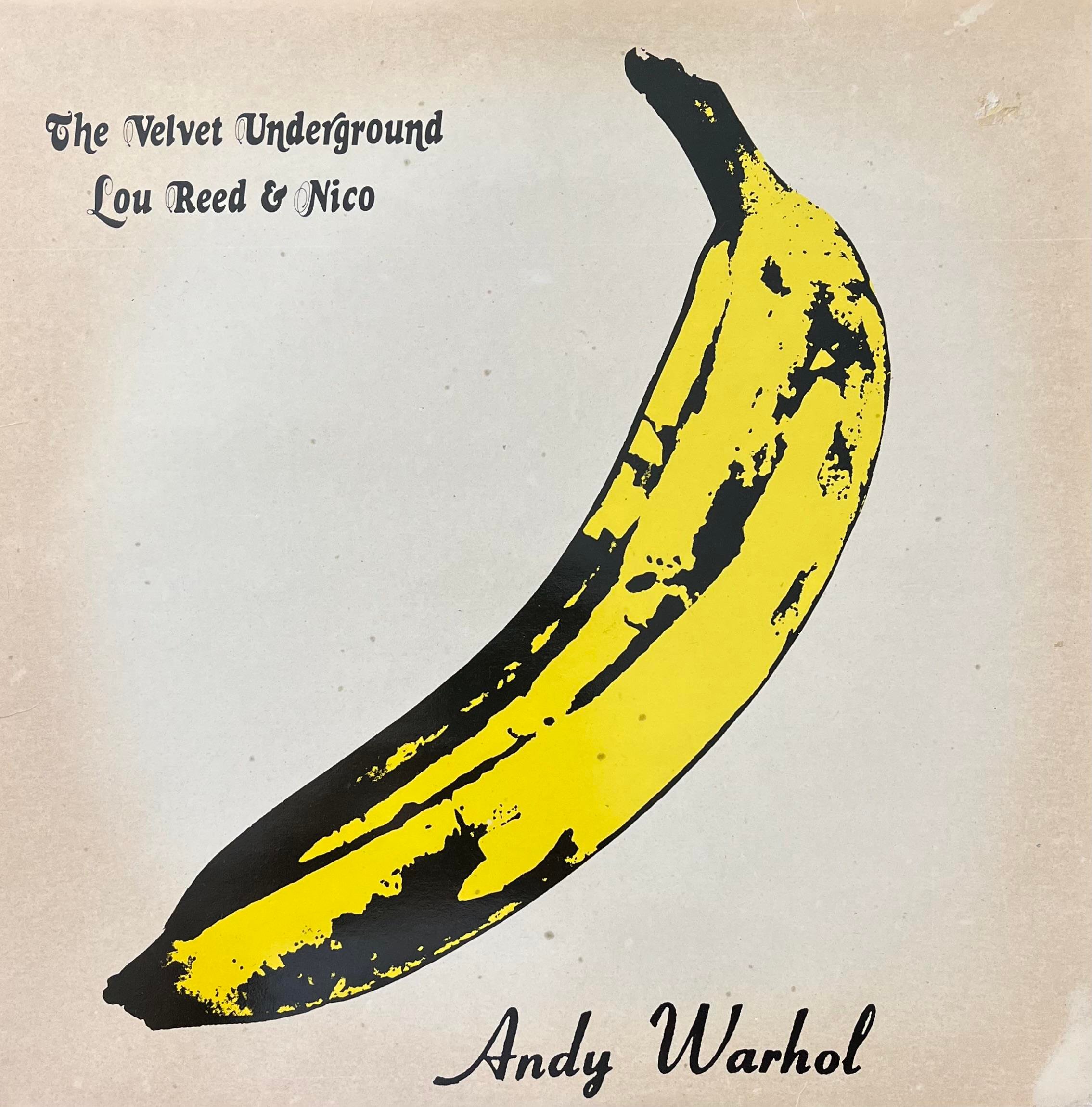 美盤 Velvet Underground & Nico / Lou Reed THE VELVET UNDERGROUND / LOU REED & NICO - ANDY WARHOL