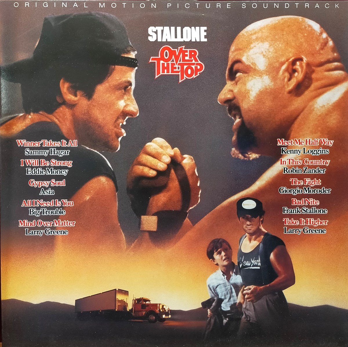 VARIOUS ARTIST - OVER THE TOP - ORIGINAL SOUNDTRACK 