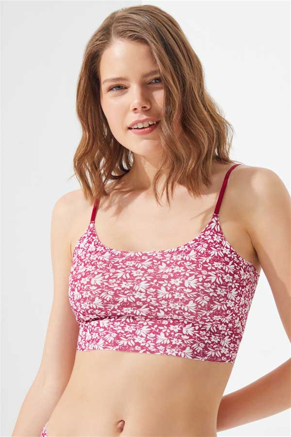 Ayarlanabilir Askılı Crop Büstiyer