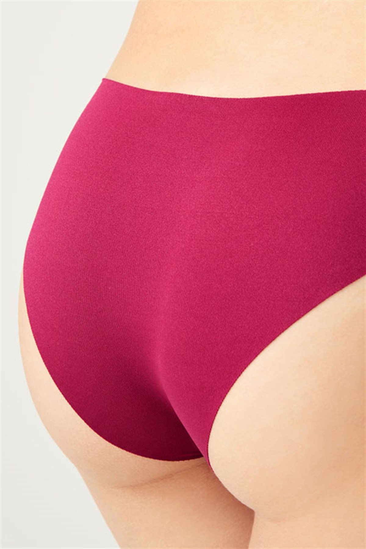 Basic İz Yapmayan Lazer Kesim Kadın Bikini Külot 5'li Paket - 2