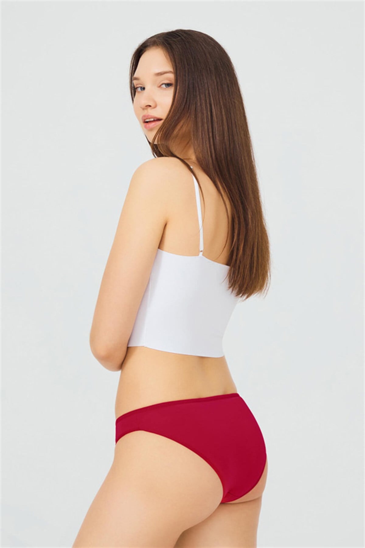 Basic Pamuklu Kadın Bikini Külot 3'lü Paket - 2