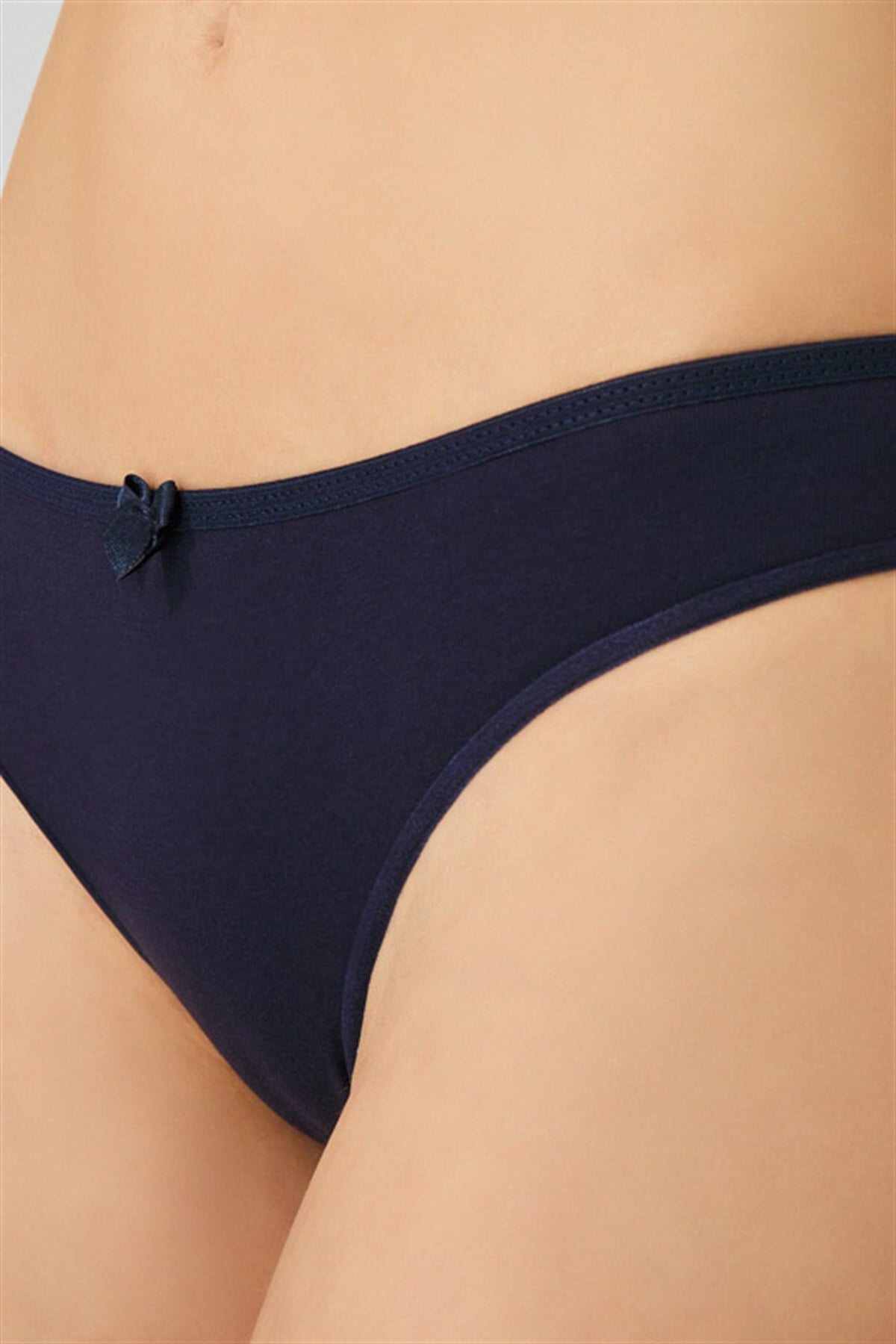 Basic Pamuklu Kadın Bikini Külot 3'lü Paket - 6