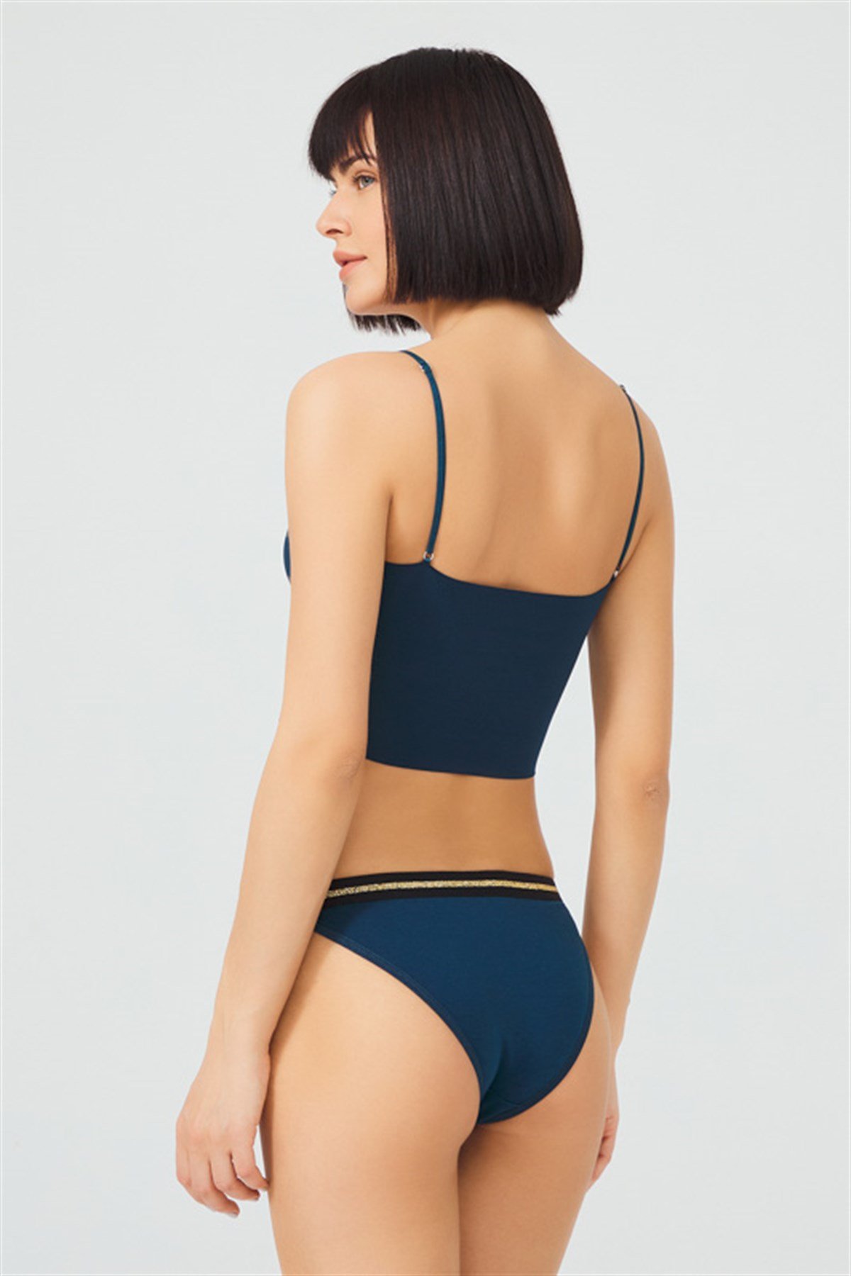 3'lü Paket Pamuklu Bikini Külot