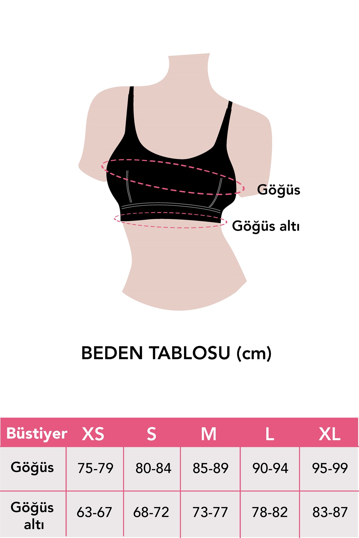 Gri Hafif Destekli Sırt Detaylı Kaplı Crop Top Büstiyer