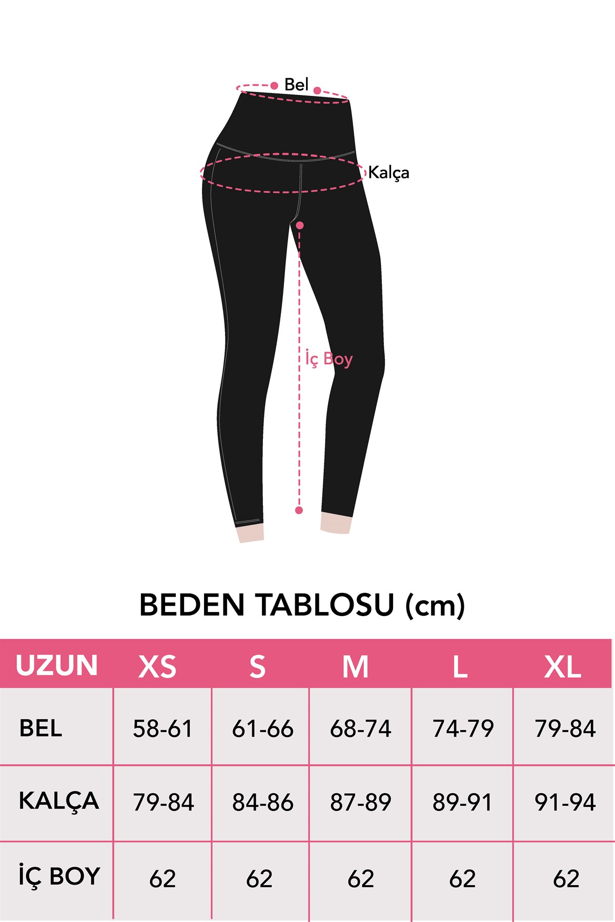 Lila Yüksek Bel Toparlayıcı Kadın Spor Tayt