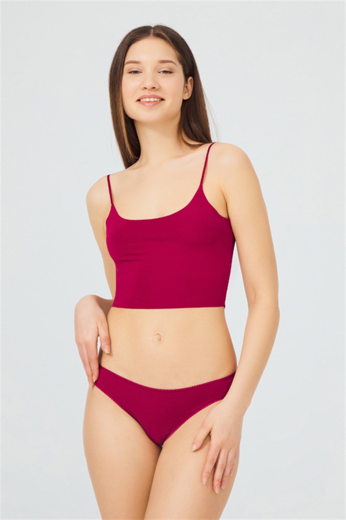 Pamuklu Basic Kadın Brezilya Külot 5'li Paket