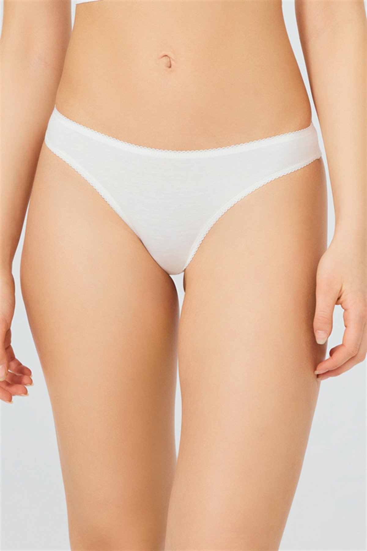 Pamuklu Basic Kadın Brezilya Külot 5'li Paket