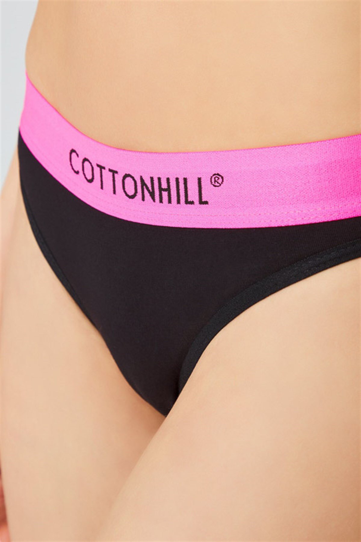 Pamuklu Basic Kadın Tanga Külot 3'lü Paket - 4