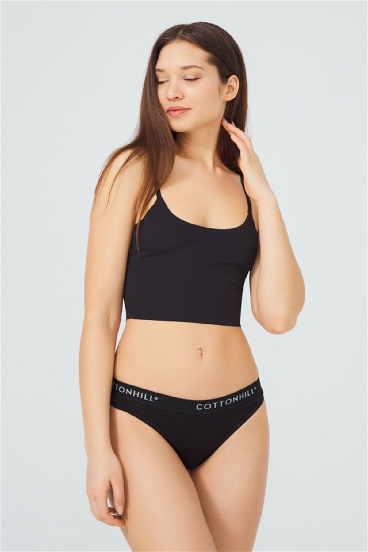 Pamuklu Basic Kadın Tanga Külot 5'li Paket - 2