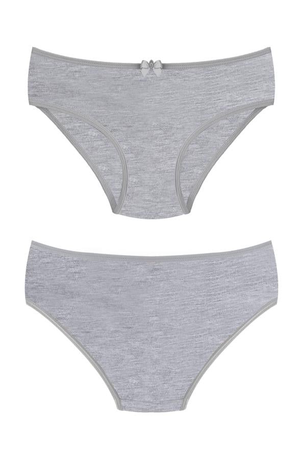 Penye Pamuklu Kız Çocuk Bikini Külot 5'li Paket