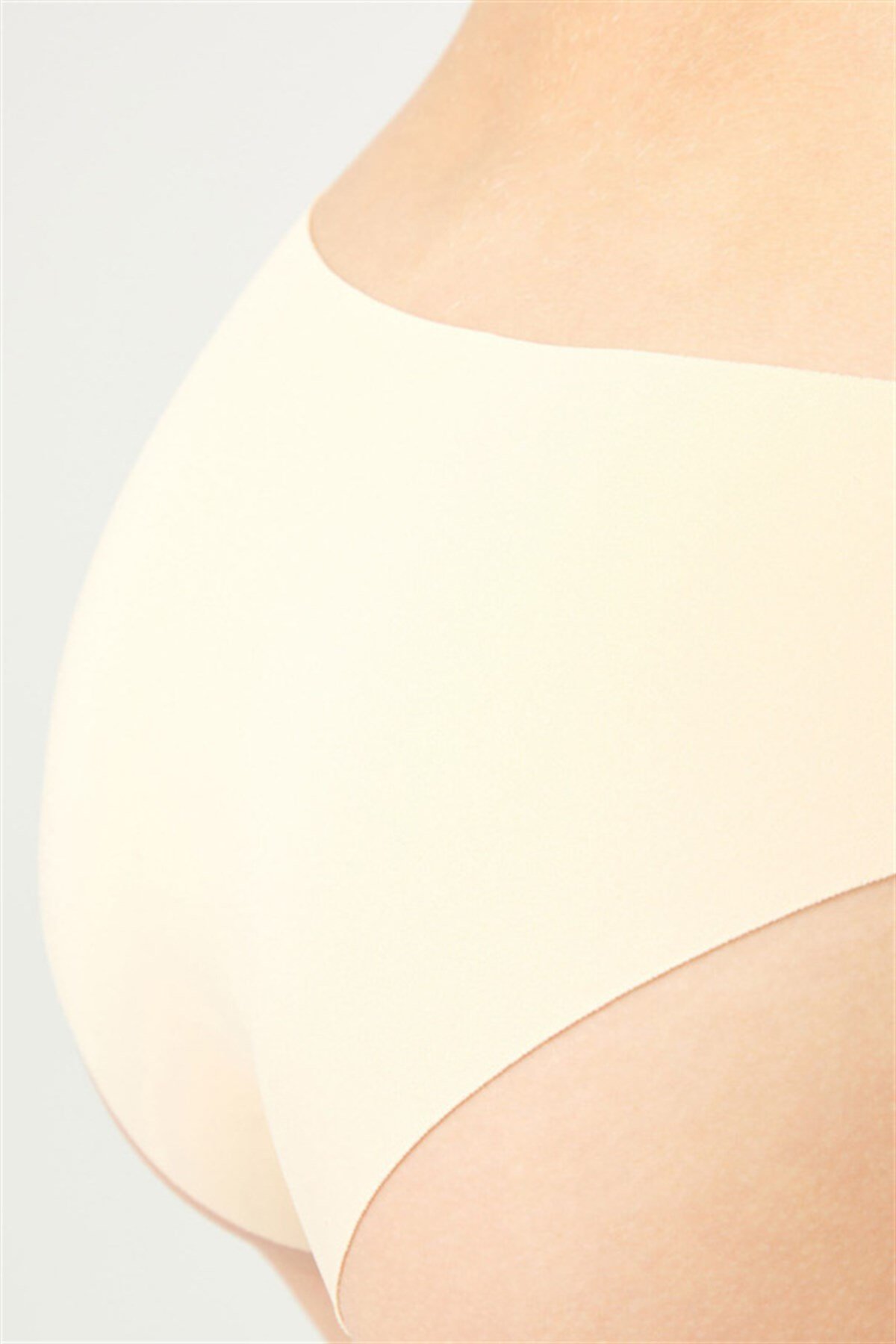 Ten Klasik Basic Lazer Kesim Kadın Bikini Külot