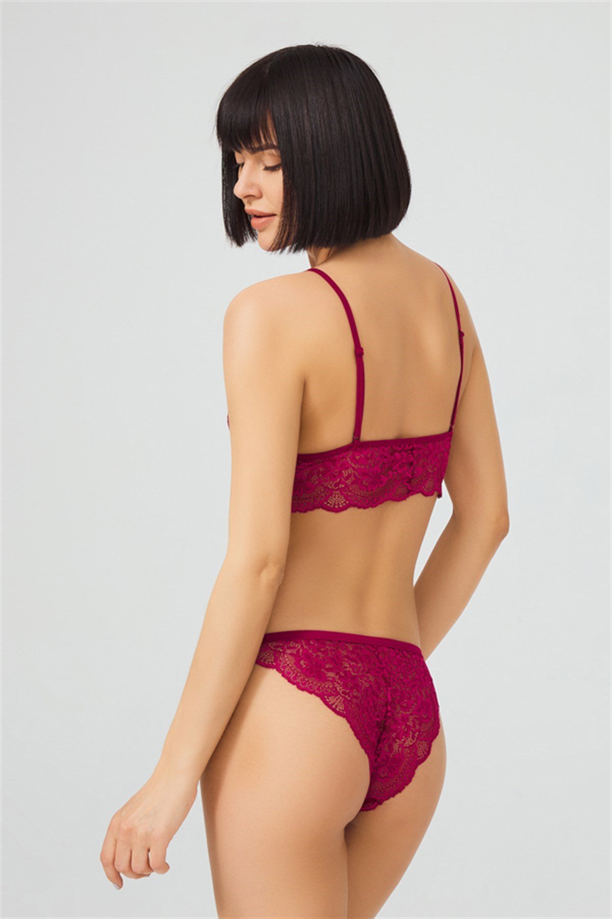 vişne sütyen takımı