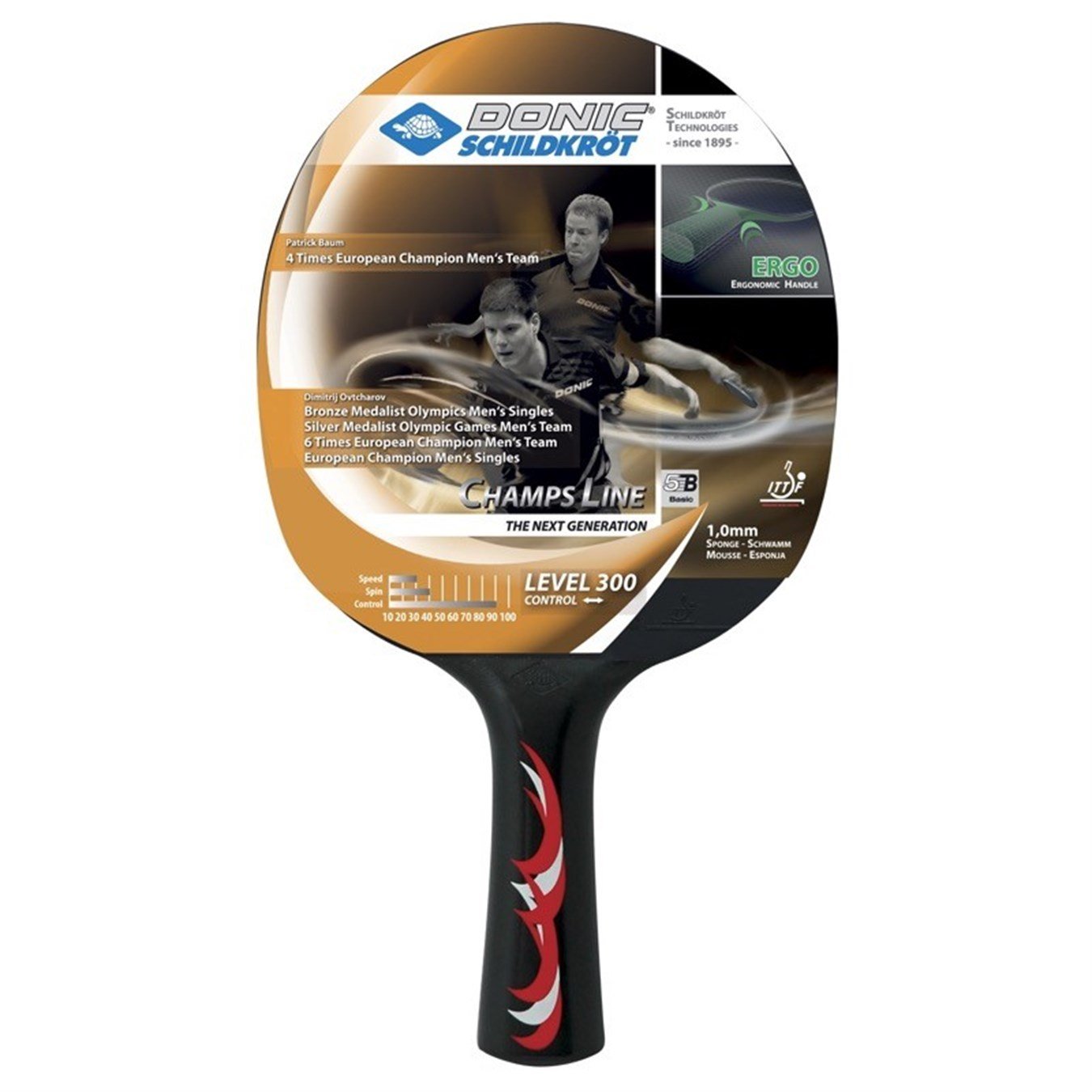 Donic Schildkröt Champs Line 300 ITTF Onaylı Masa Tenisi Raketi