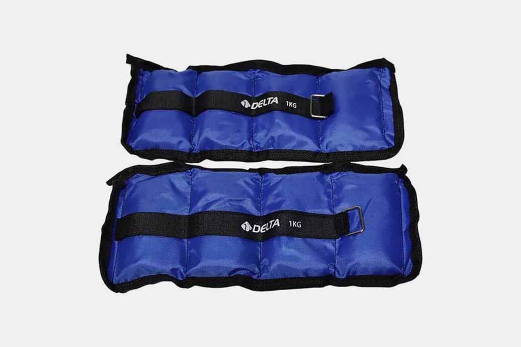 Profesyonel Egzersiz Malzemeleri: Delta 2 * 1 kg Ayak Ağırlığı