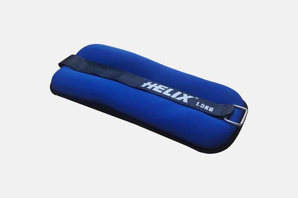 Profesyonel Egzersizler İçin: Helix H-EAB1.5 El ve Ayak Bilek Ağırlığı 1,5 KG - Mavi