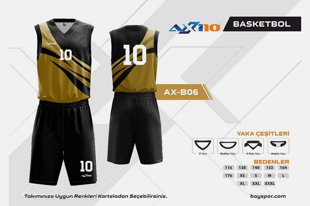 Axi10 AX-B06 Dijital Basketbol Forma Takımı - Konforlu Tasarım ve Hareket Özgürlüğü ile Optimum Oyun Performansı