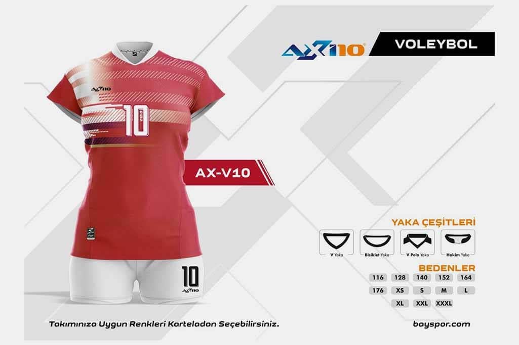 Axi10 AXV-10 Dijital Voleybol Forması - Yüksek Kaliteli Malzeme ve Konforlu Tasarım ile Optimum Oyun Performansı