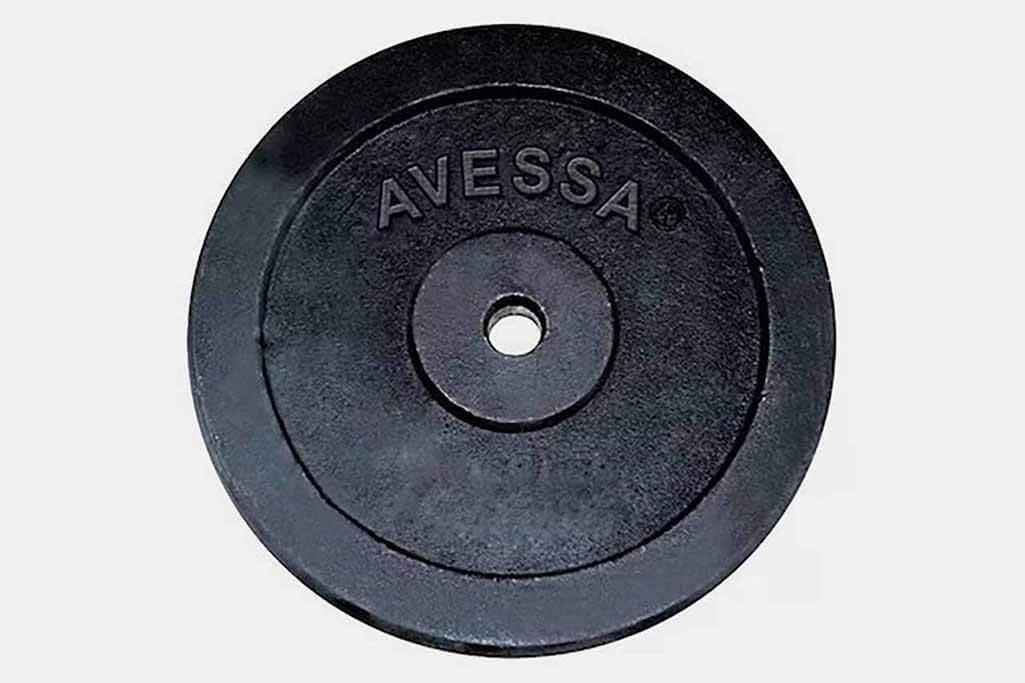Profesyonel Antrenmanlar İçin: Avessa 20 KG Siyah Plaka