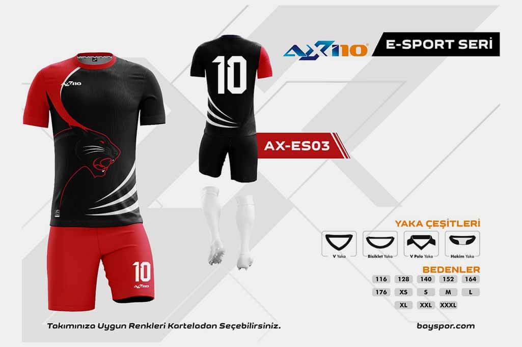 Axi10 AX-ES03 Dijital E-Sport Forması: Oyununuzu Tarzınızla Yansıtın