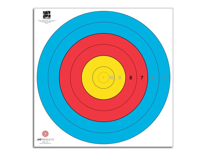 Jvd Hedef Kağıdı Fita Centre 6-Ring 80cm