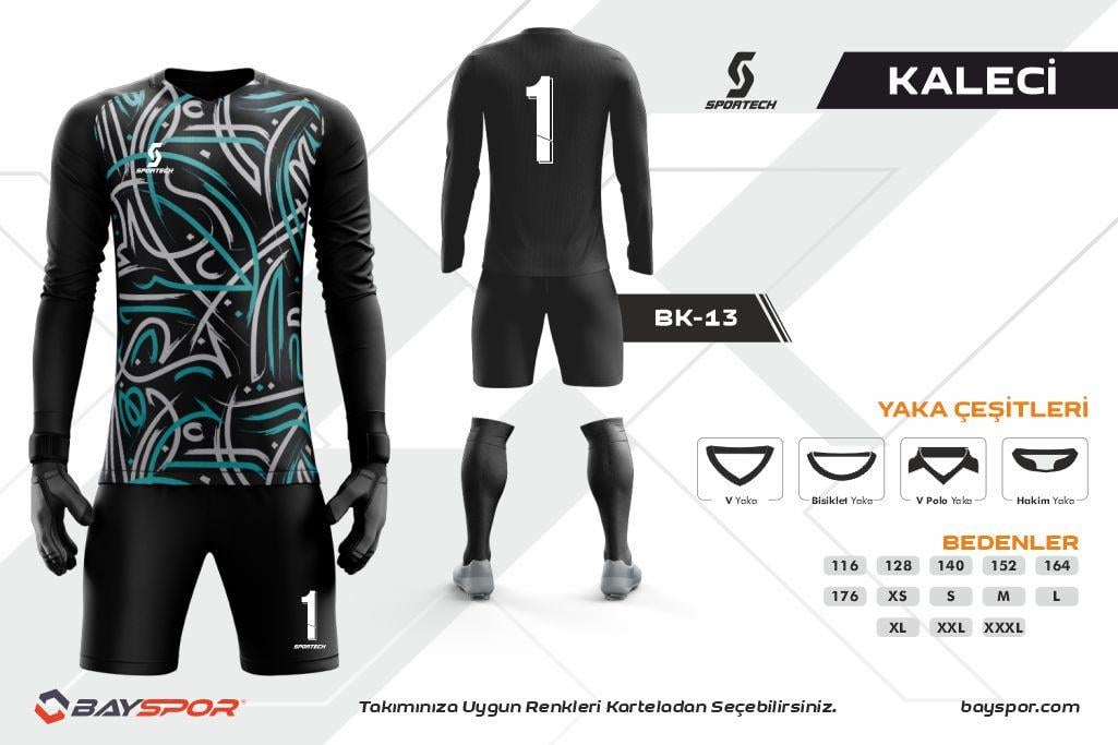 Tam kapak kaleci forması