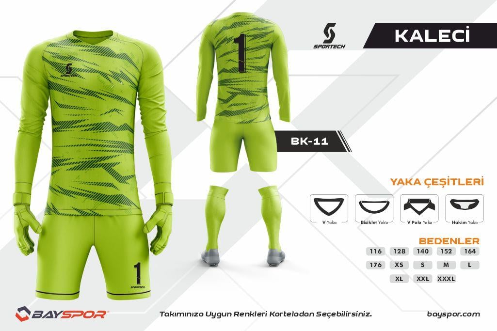 Dijital çekim kaleci forması