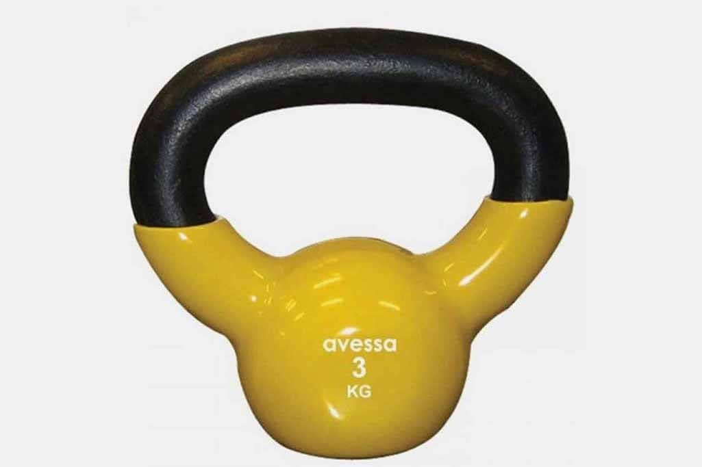 Canlı ve Enerjik: Avessa Sarı 3 KG Kettle Dambıl ile Ev Fitness Antrenmanlarınızı Renklendirin